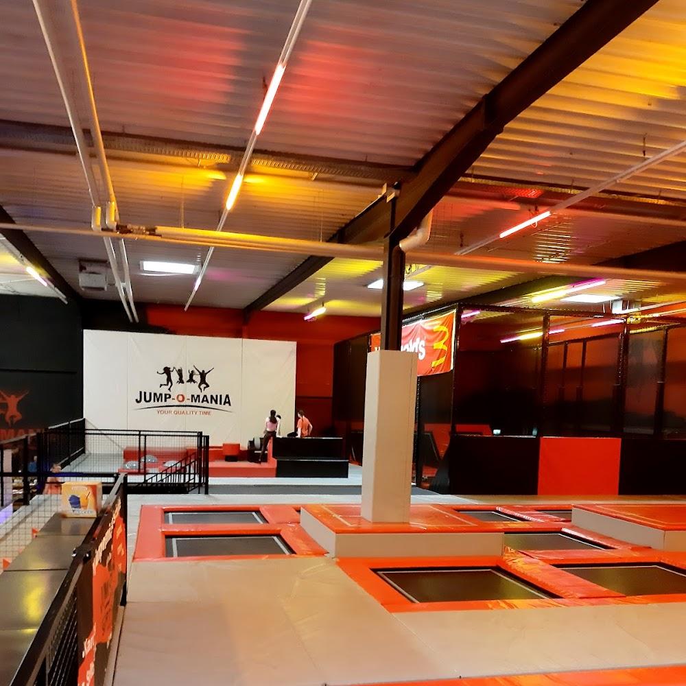 Indoor trampoline park, Jump-O-Mania.